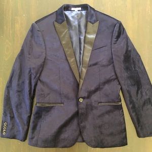 Crushed velvet suit jacket, size 38S